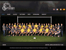 Tablet Screenshot of leipzig-rugby.de